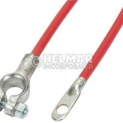 Helmar 04141 Red Battery Cables, 20" Length, 4 Gauge