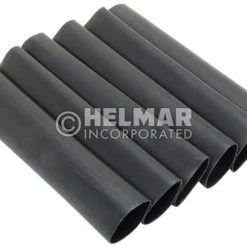 Helmar 05402 Heat Shrinkable Tubing, Black, 8-2 Gauge