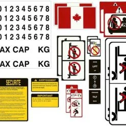 Helmar DECAL-KIT-FRENCH Universal Sticker