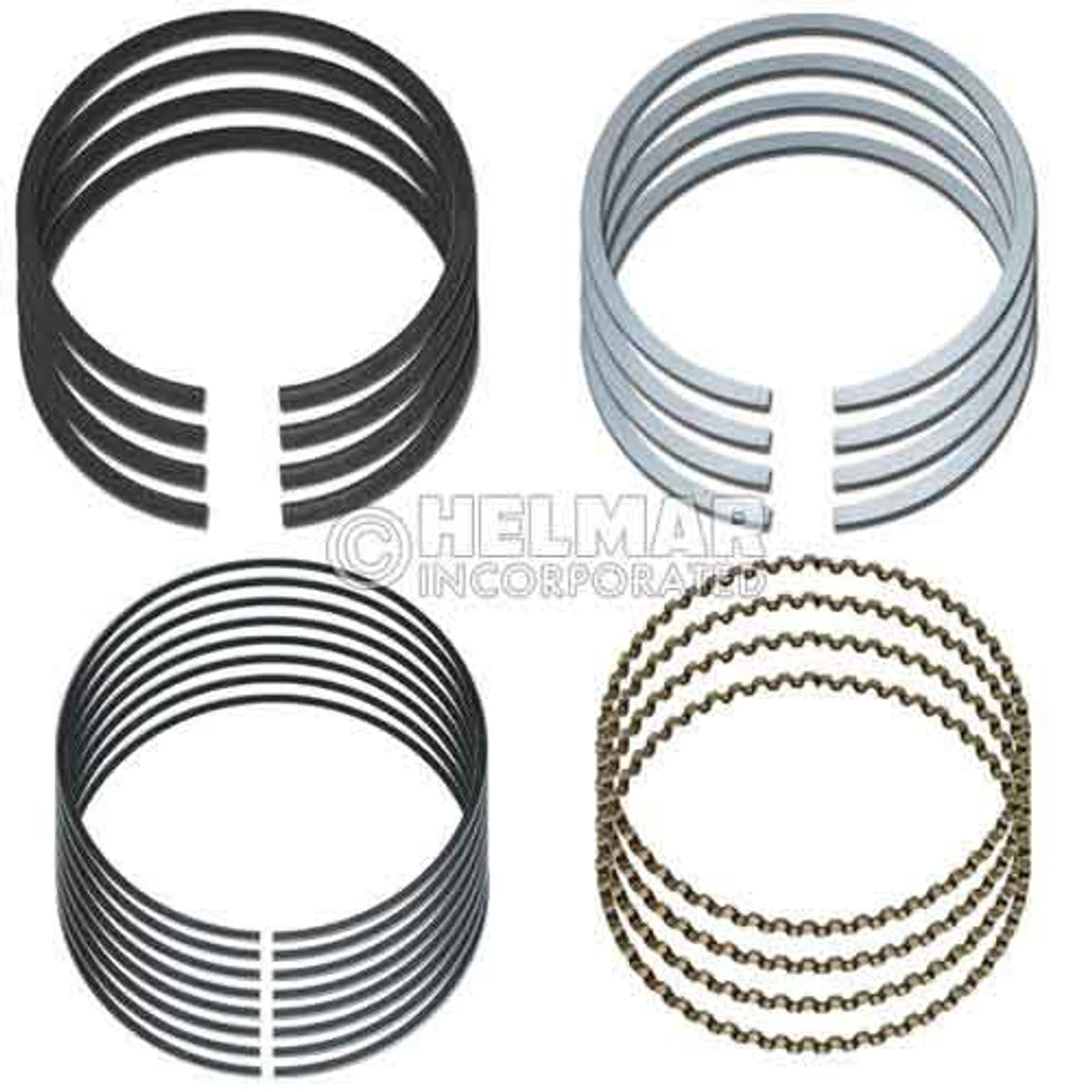 Helmar MD195872 Engine Component For Mitsubishi 4G64, Standard Piston Ring Set 1 Helmar MD195872 Engine Component For Mitsubishi 4G64, Standard Piston Ring Set